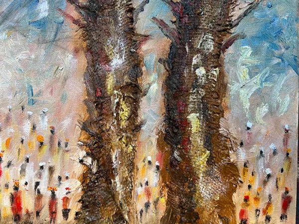 Market day under the Boabab tree